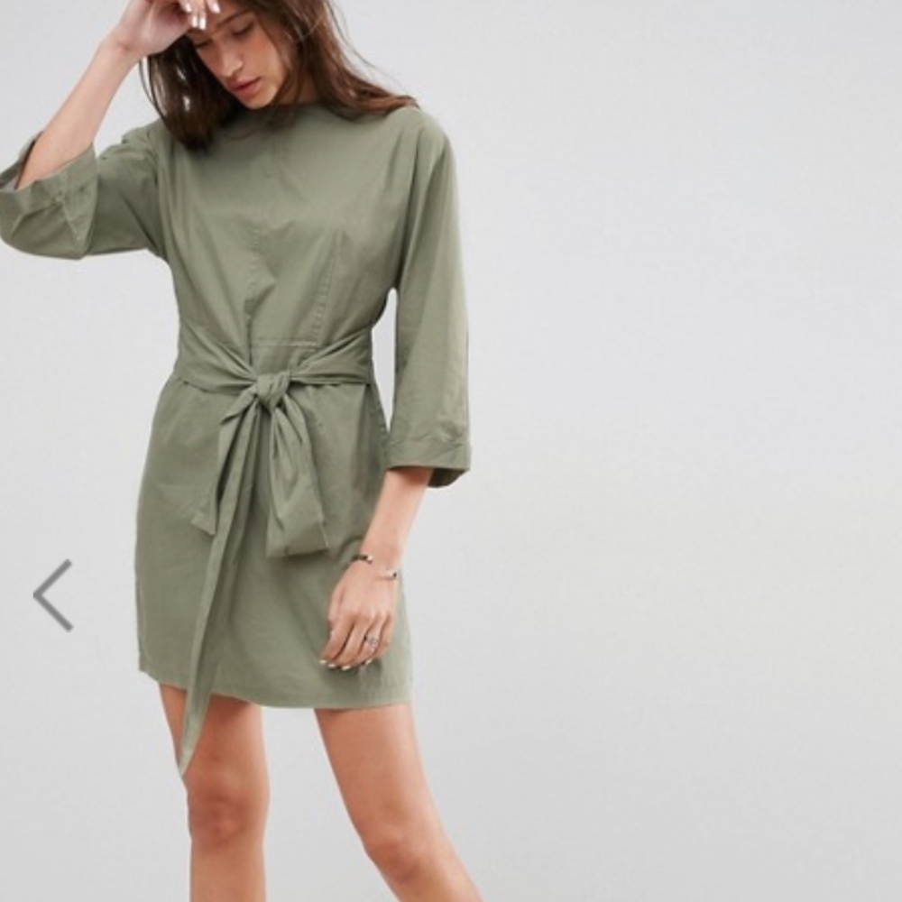 Waist Mini Dress